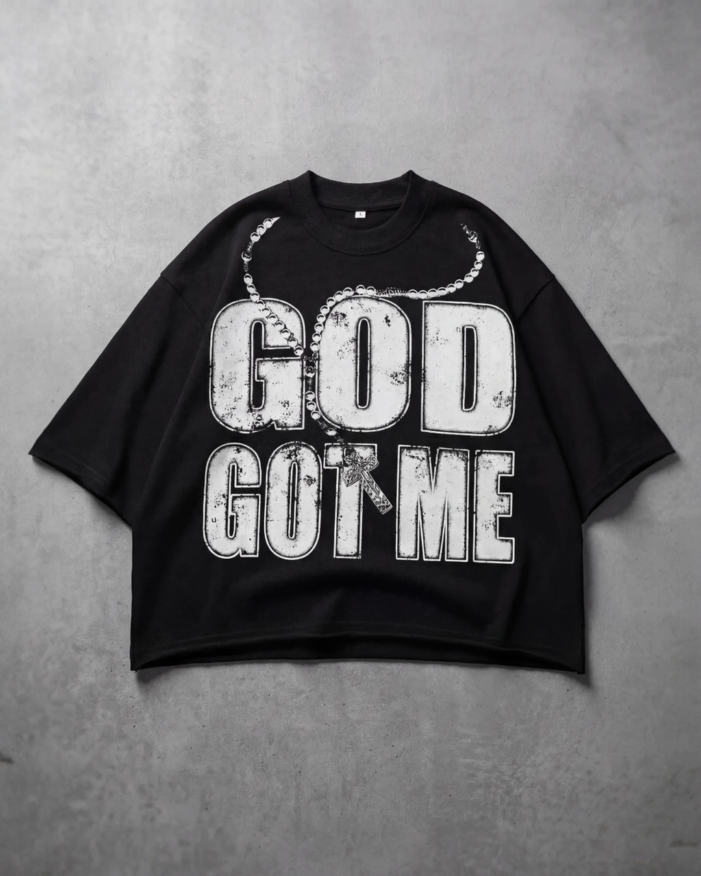 GOD GOT ME BLACK TEE