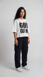 GOD GOT ME WHITE TEE