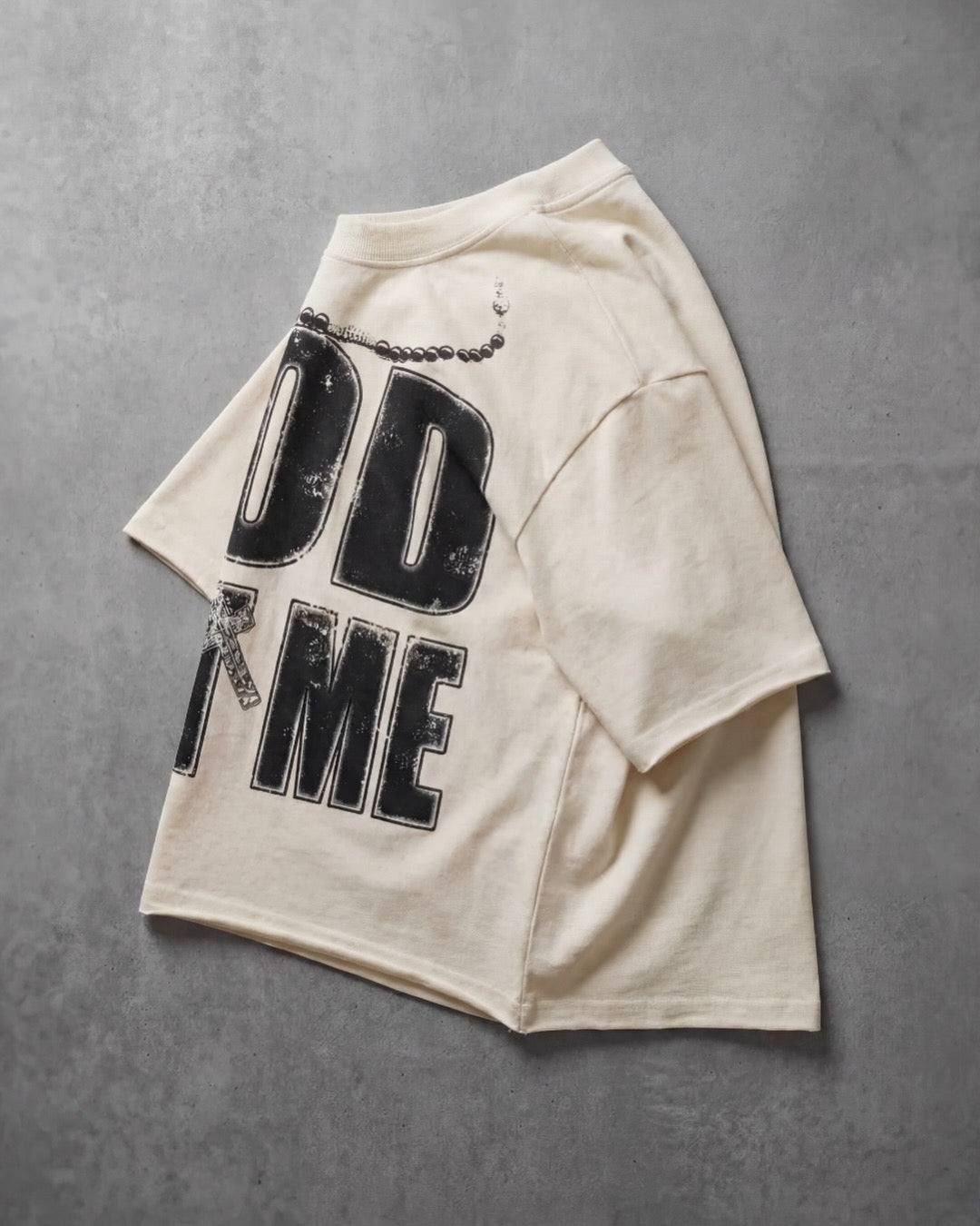 GOD GOT ME CREAM TEE