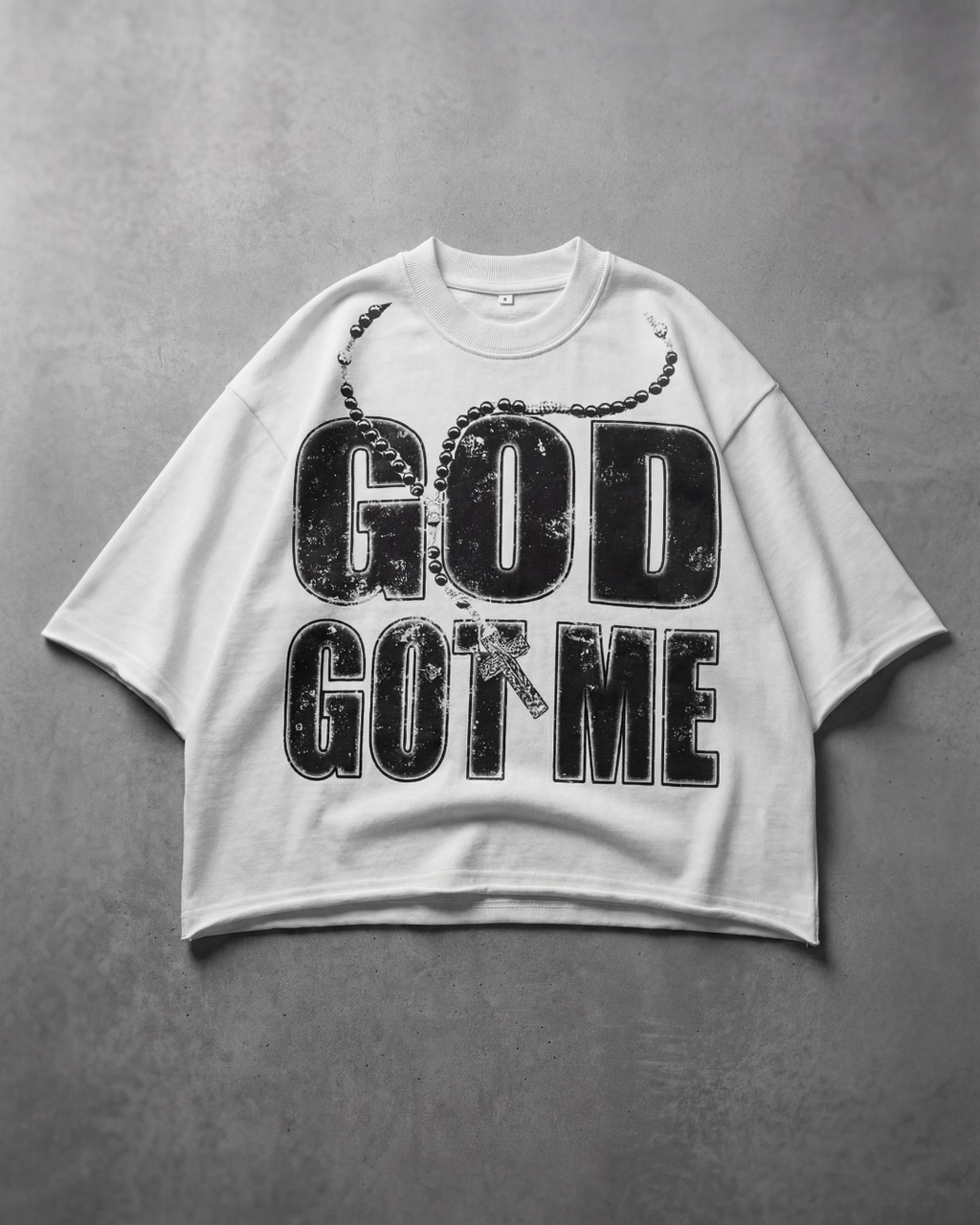 GOD GOT ME WHITE TEE