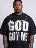 GOD GOT ME BLACK TEE