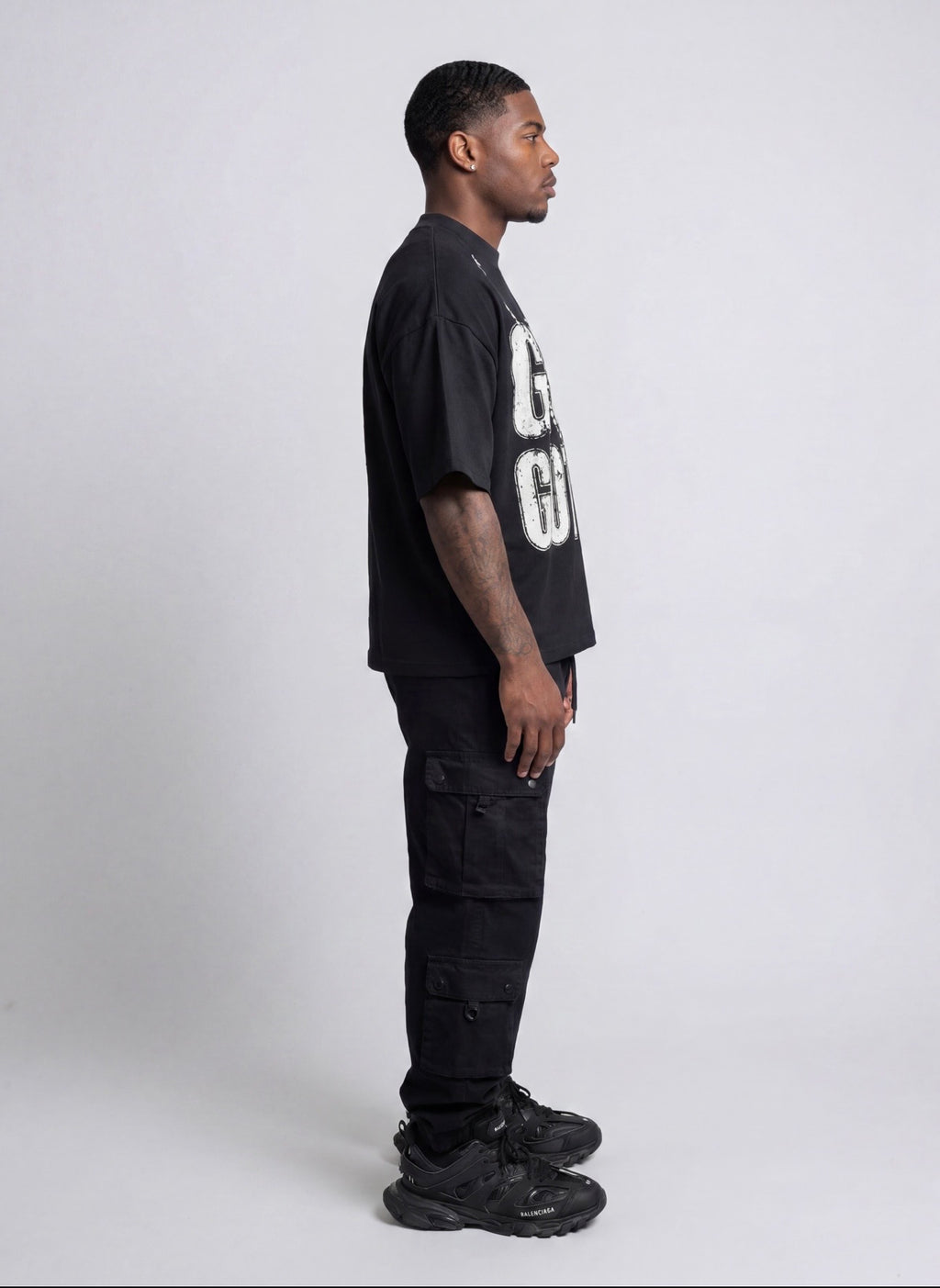 GOD GOT ME BLACK TEE
