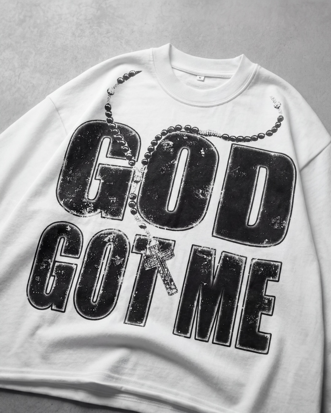 GOD GOT ME WHITE TEE