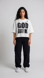 GOD GOT ME WHITE TEE