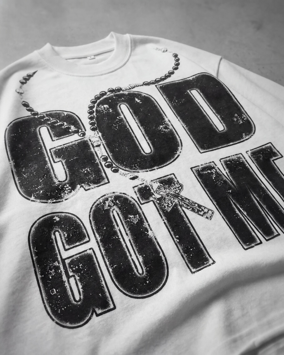 GOD GOT ME WHITE TEE