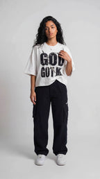 GOD GOT ME WHITE TEE