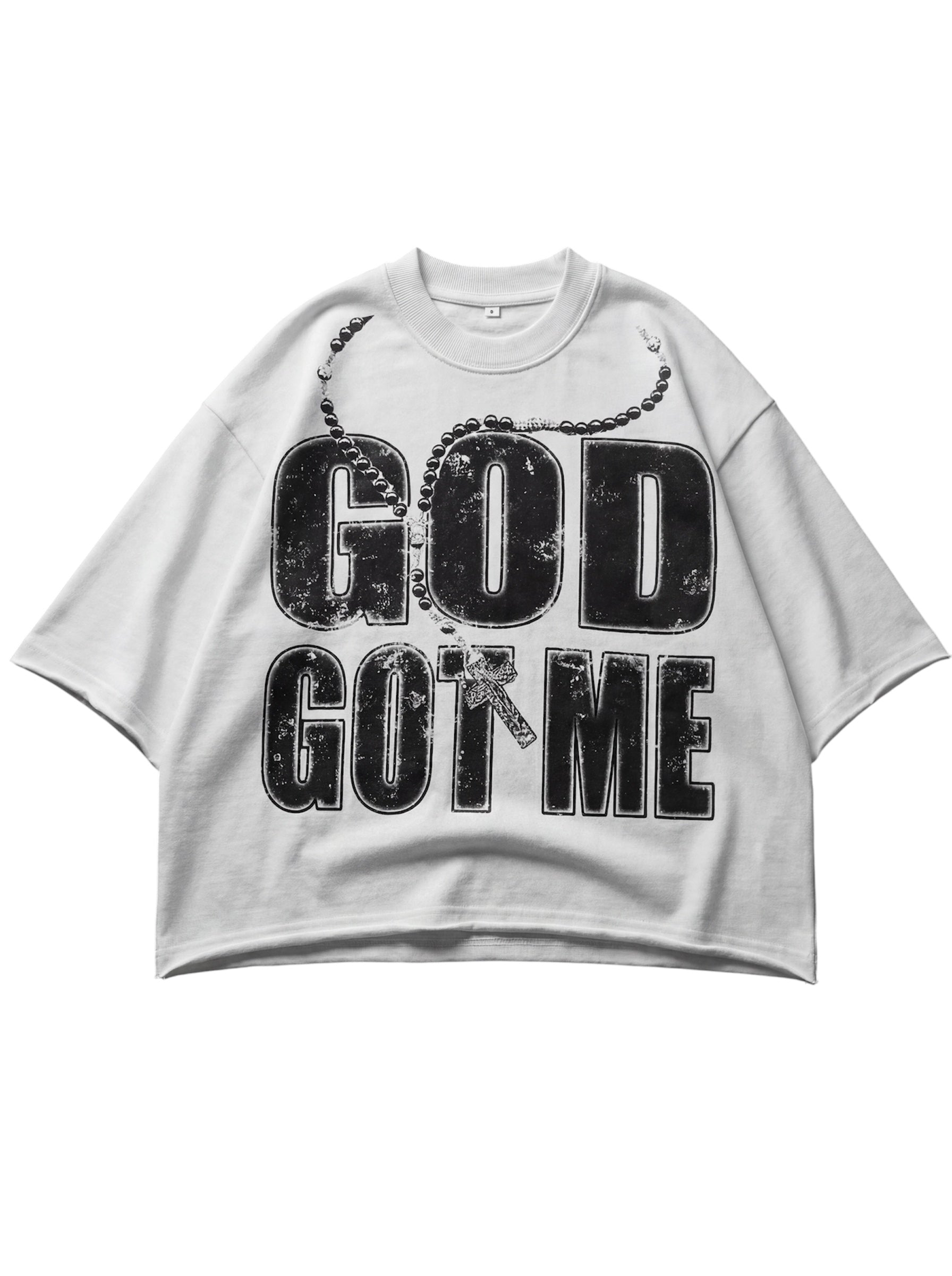 GOD GOT ME WHITE TEE