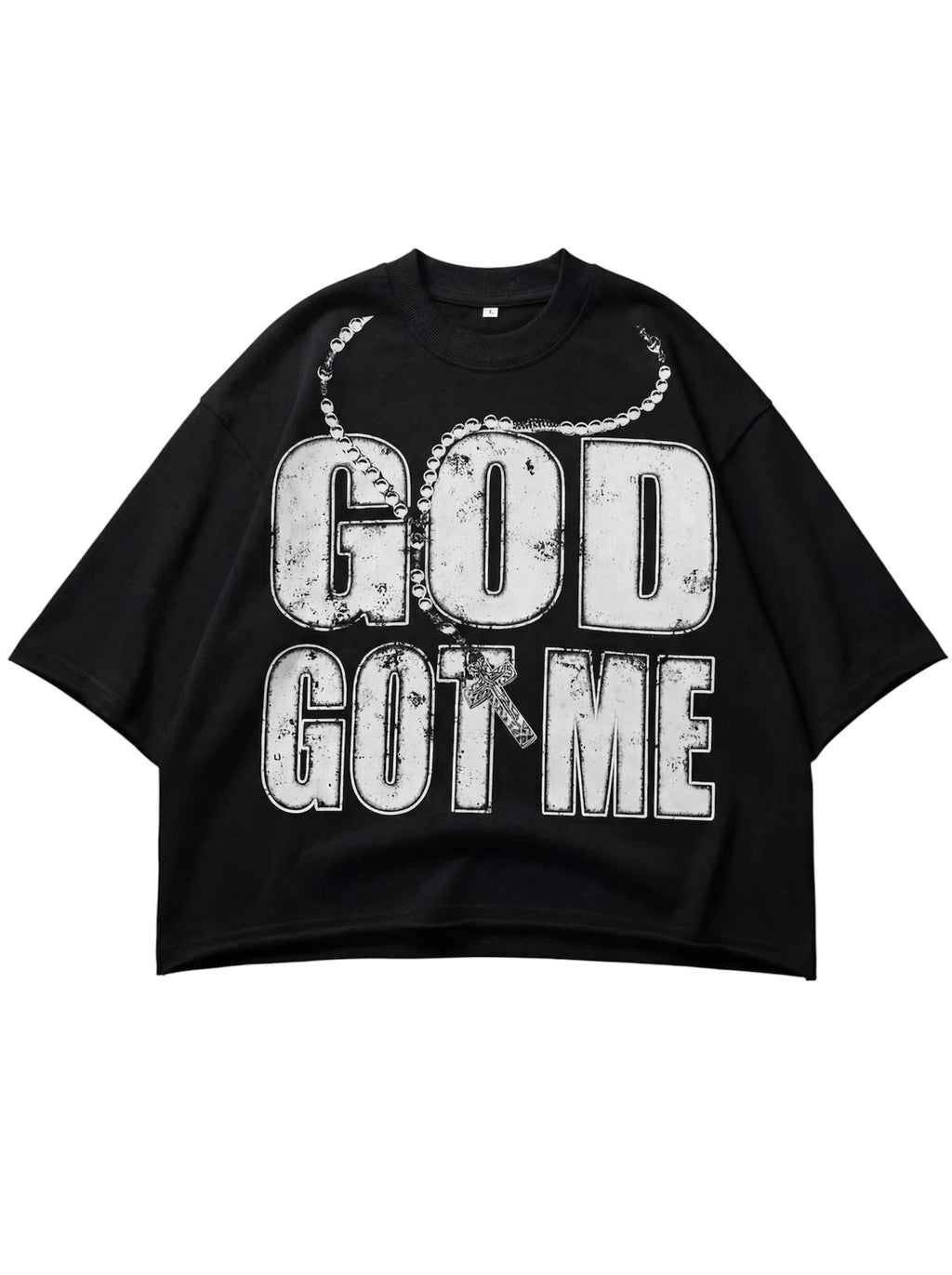 GOD GOT ME BLACK TEE